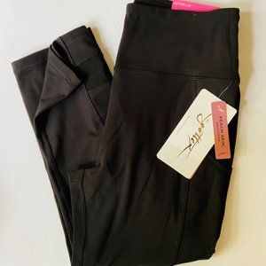 GOTTEX Women's Full Length Peach Skin Leggings NWT Size L